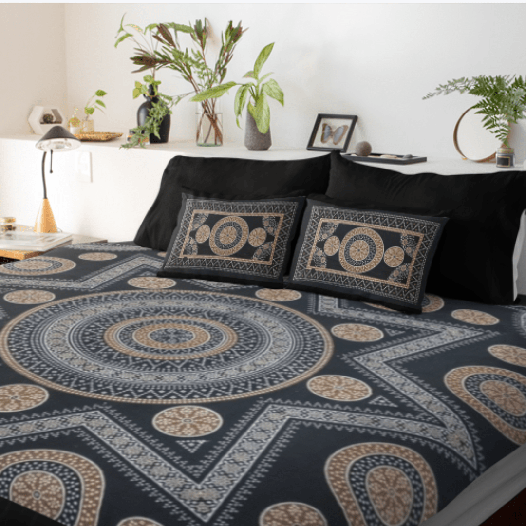 Sangam Bed Sheet Handcrafted