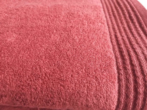 Crimson Comfort Bath Towel