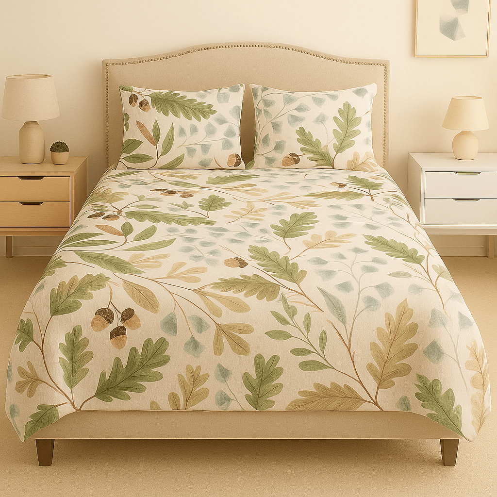 Liovira Cotton Percale Bed Sheet