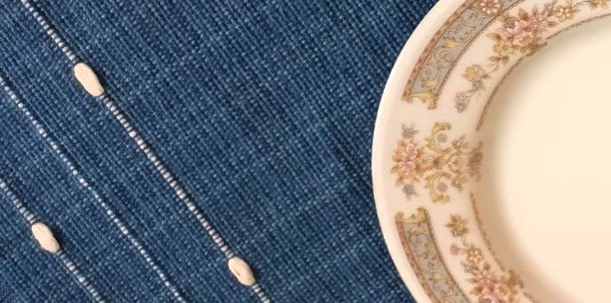 Ocean Depths Table Mat Handcrafted