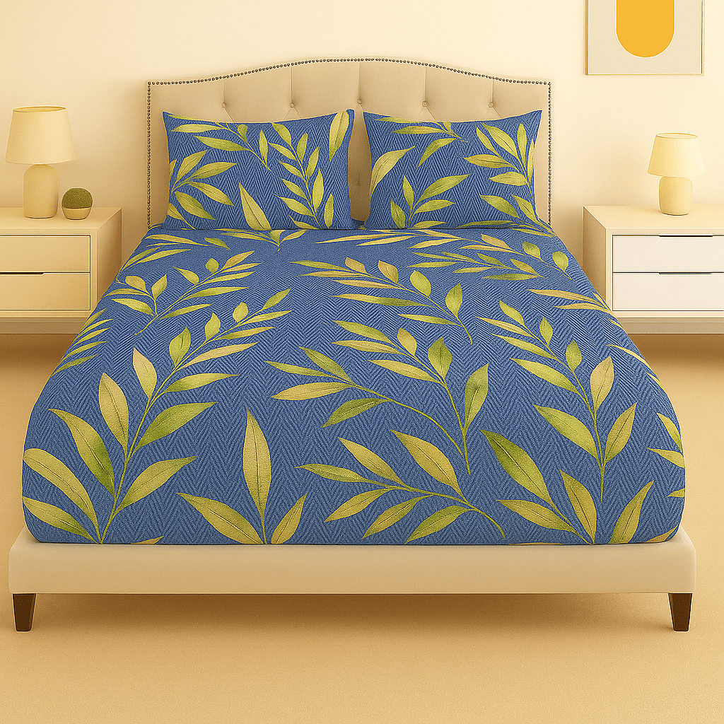 Verdentide Cotton Satin Bed Sheet