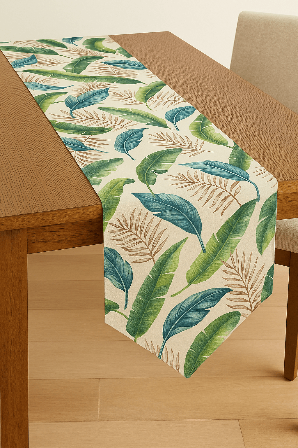 Alba Leaf Table Runner
