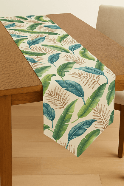 Alba Leaf Table Runner