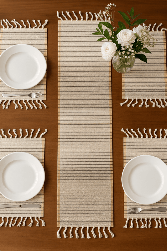 Brun-Bam Table Runner Bamboo