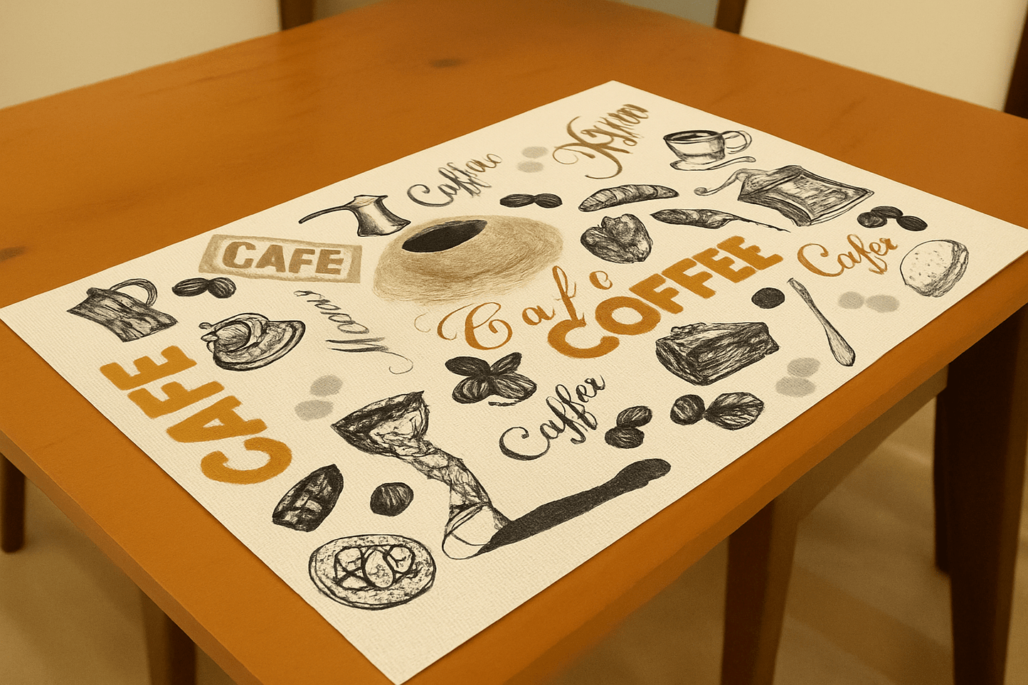 Cafe Table Mat