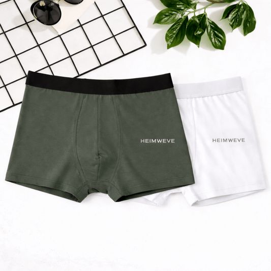 Core Smoke & White Boxer Shorts Pack of - 2