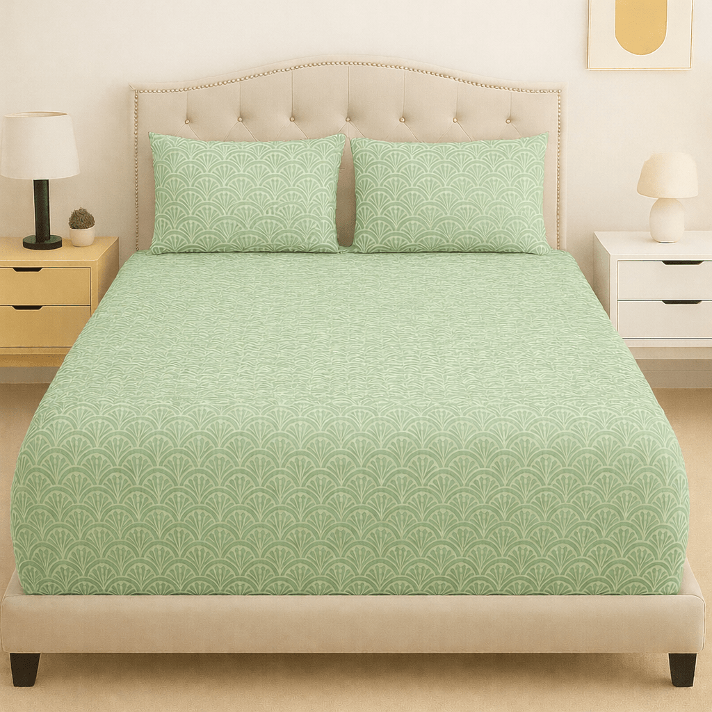 Everleaf Cotton Percale Bed Sheet