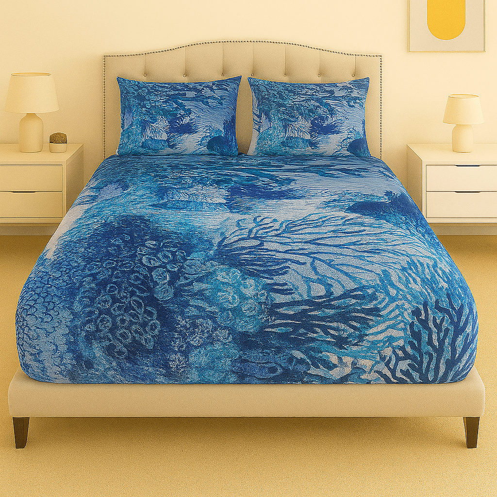 Frostwood Cotton Percale Bed Sheet