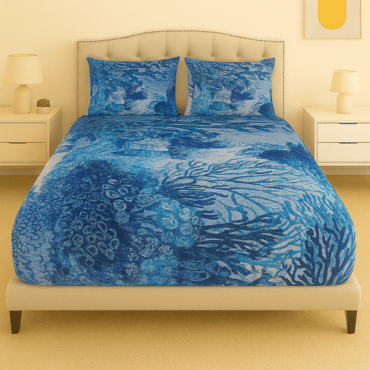 Frostwood Cotton Percale Bed Sheet