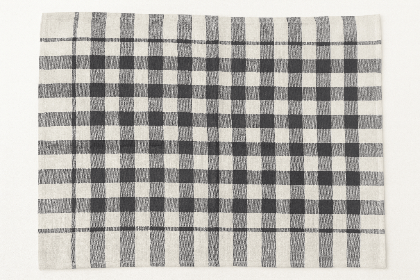 Midnight Grid Kitchen Towel