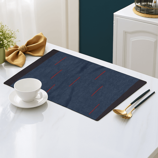 Midnight Ink Table Mat Handcrafted
