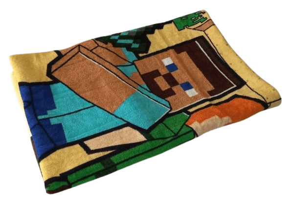 Minecraft Printed Towels