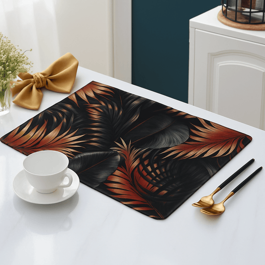 Noir Bloom Table Mat
