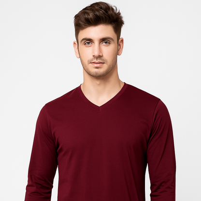 Nova Maroon T-Shirt