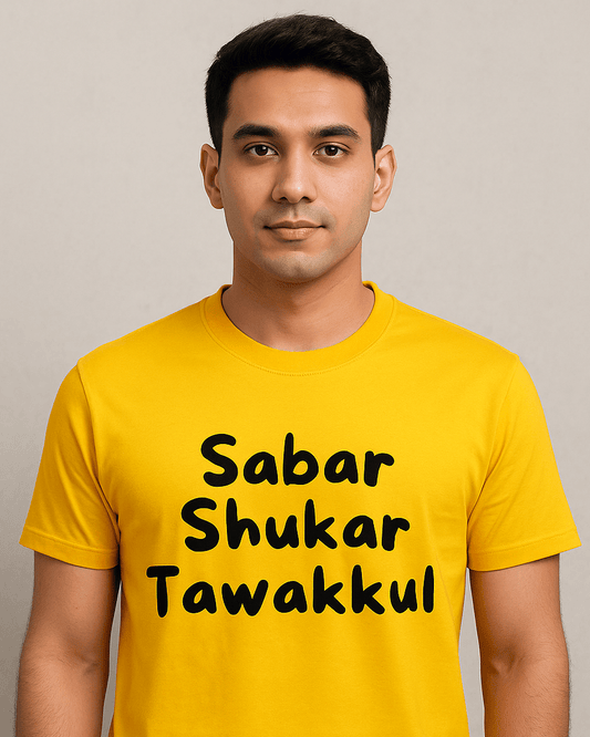 Sabr,Shukr,Tawakkul T-Shirt