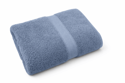 Steel Blue Bath Towel