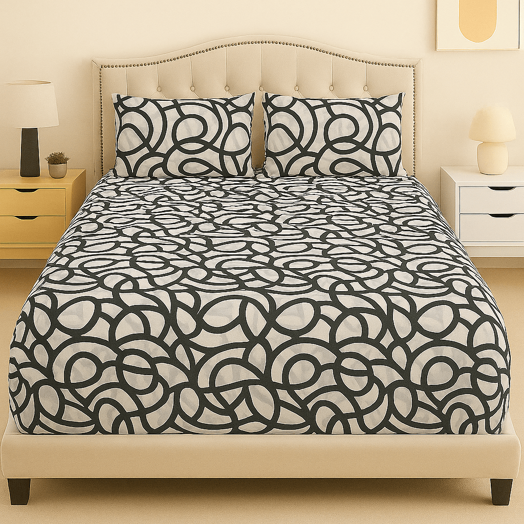 Urban Orbit Cotton Bed Sheet