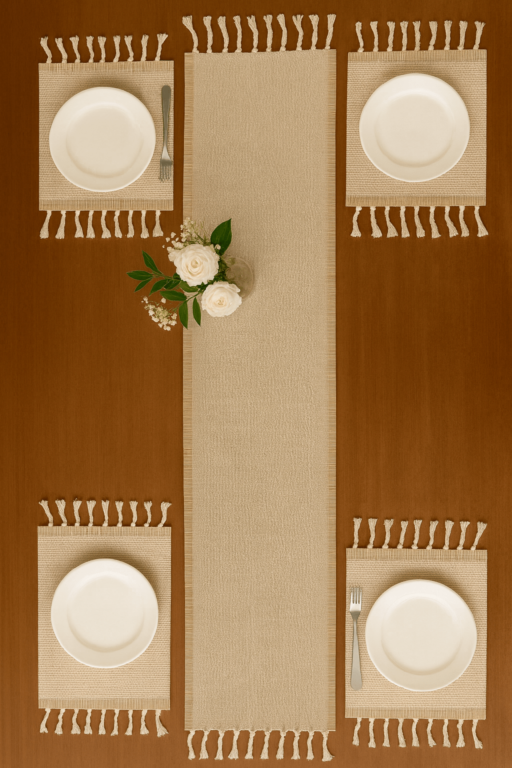 Zig-Bam Table Runner Bamboo